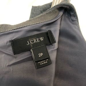 J.Crew sleeveless gray dress (XXS)